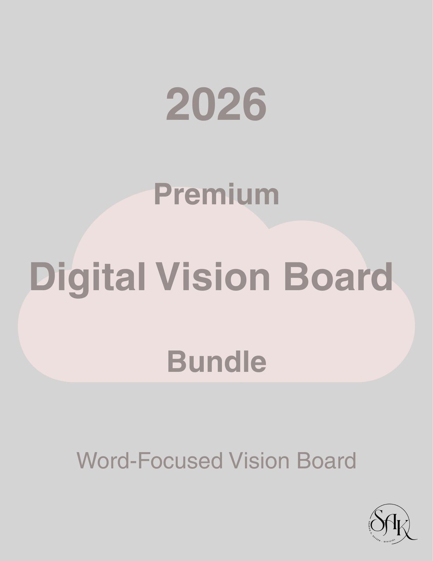 Premium Digital Vision Board Bundle