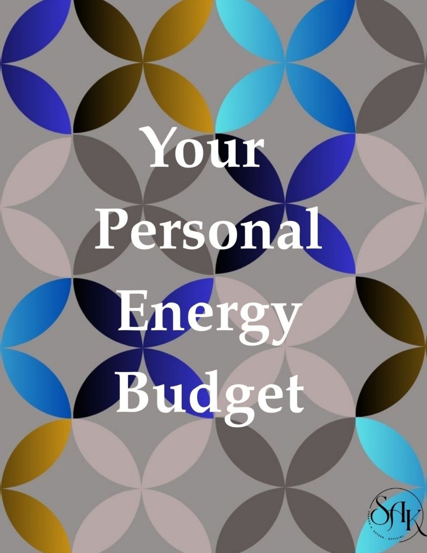 Your Personal Energy Budget