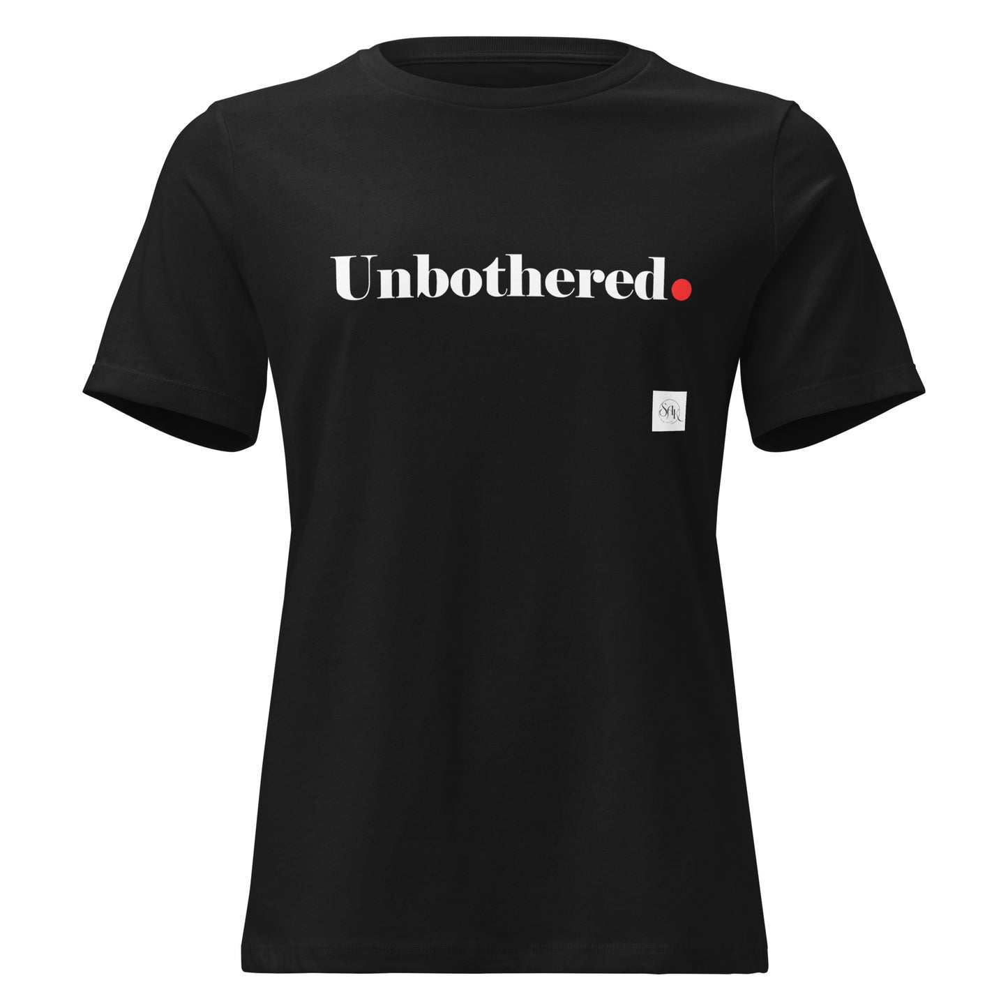 Unbothered. Unisex T-shirt - Black